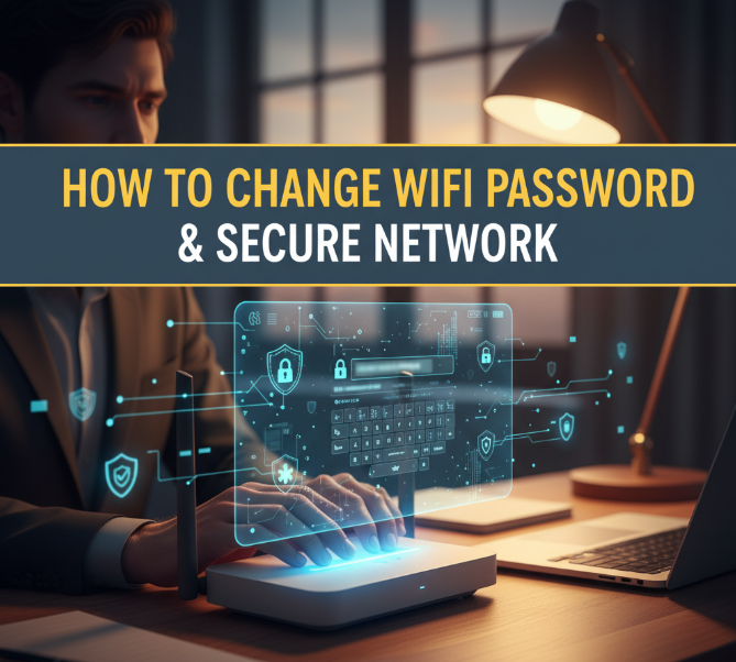 How to Change WiFi Password & Secure Network How to Change WiFi Password & Secure Network