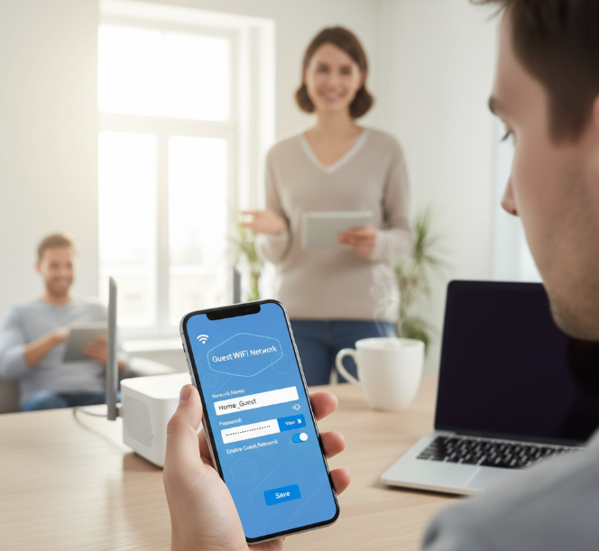 How to Set Up Guest WiFi Network