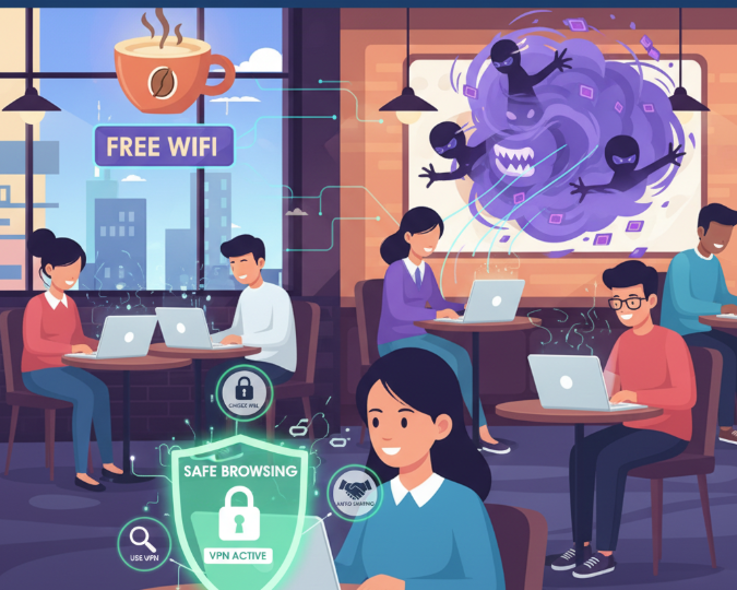Safe Browsing Tips on Public WiFi