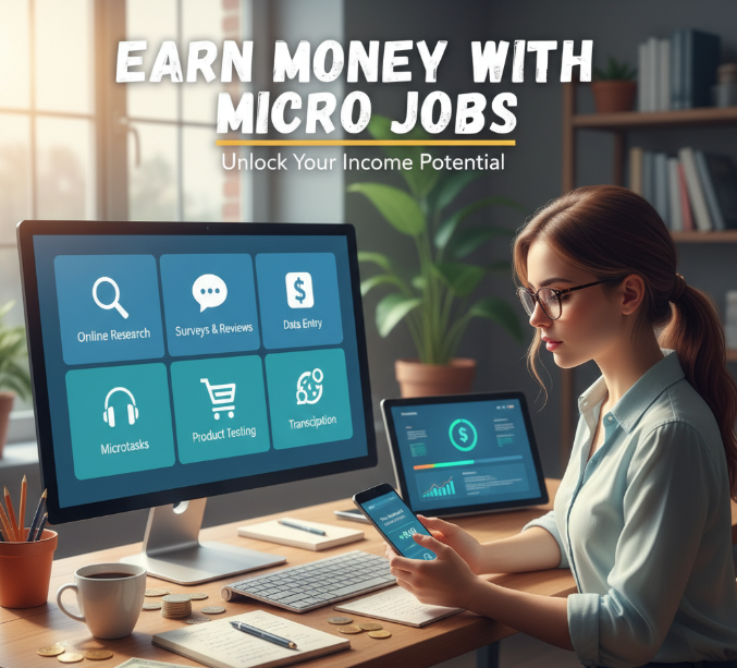 How to Earn Money with Micro Jobs / Microtasks