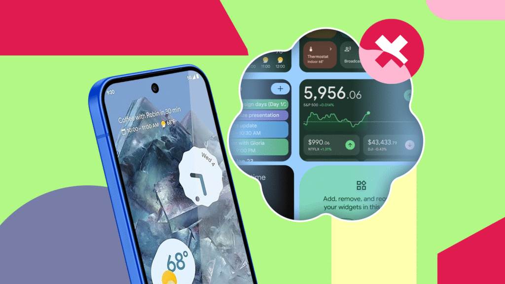 Android widgets are a lie (and my home screen proves it)