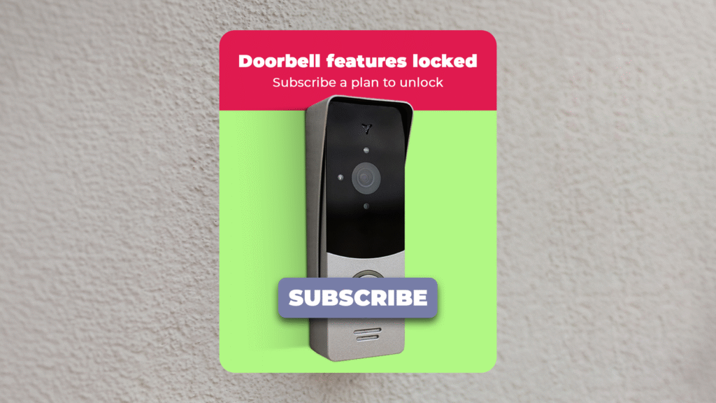 I paid $200 for a doorbell and now I have to rent the app as well
