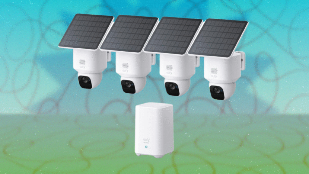 This Eufy Outdoor Camera Bundle Is $250 Off Right Now