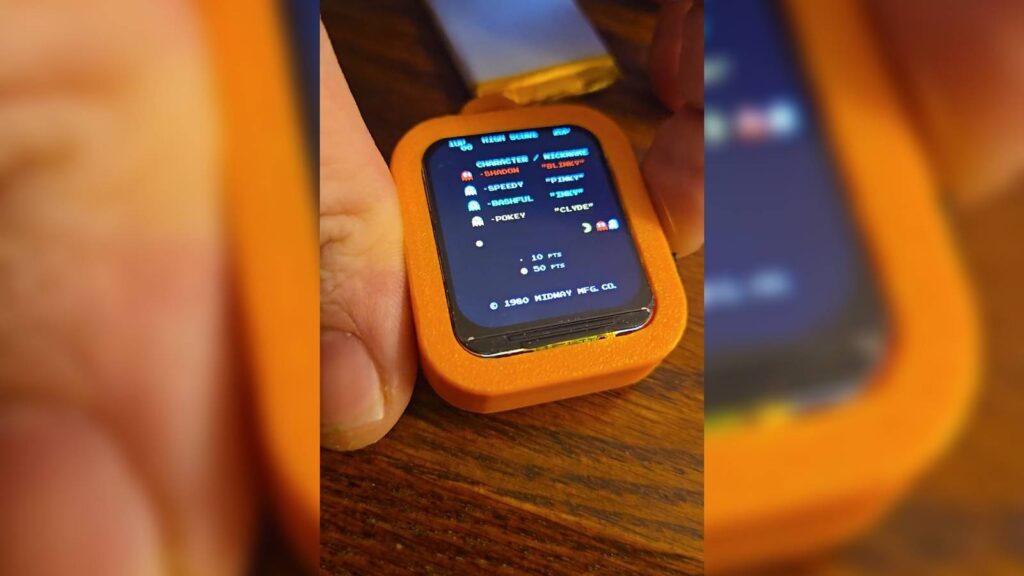 This adorable ESP32 project puts Pac-Man on a tiny 1.69'' screen