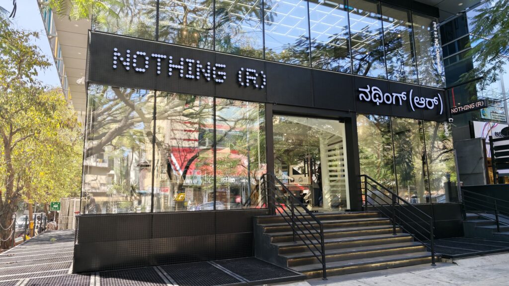 This is Nothing’s flagship store in India This is Nothing's flagship store in India