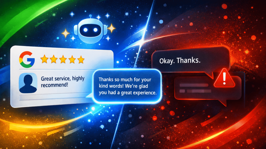 Google Business Profile tests AI-generated replies to reviews Google Business Profile tests AI-generated replies to reviews