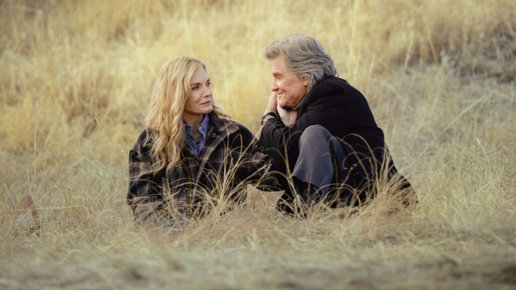 Michelle Pfeiffer as Stacy Clyburn and Kurt Russell as Preston Clyburn in The Madison season 1
