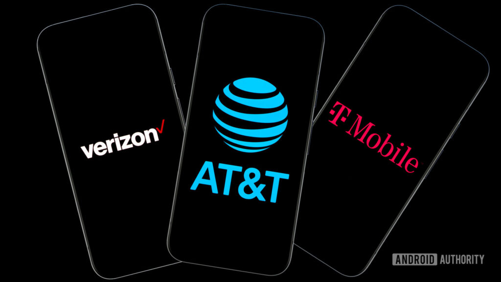 I went almost a year without actual phone service Stock photo of major US carriers Verizon Wireless, AT&T, and T Mobile (8)