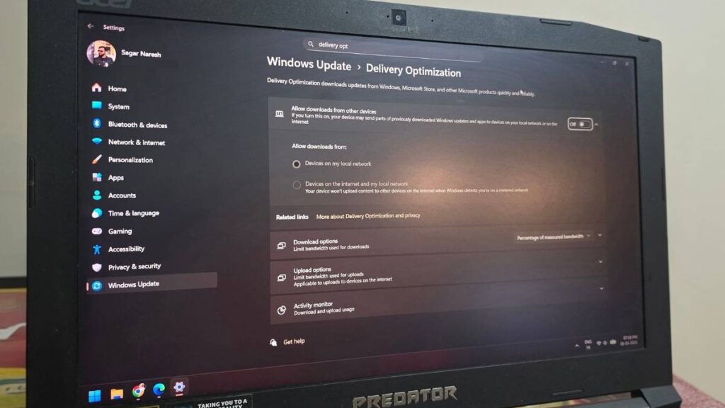 My Microsoft Store downloads were terribly slow until I changed this setting My Microsoft Store downloads were terribly slow until I changed this setting