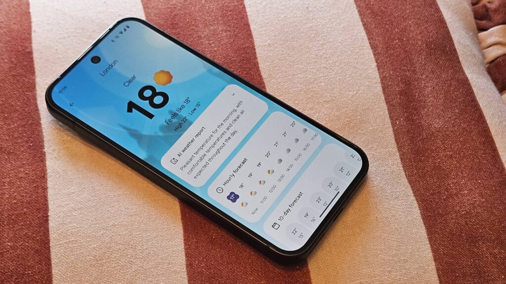 Pixel Weather app update brings new redesigned icons