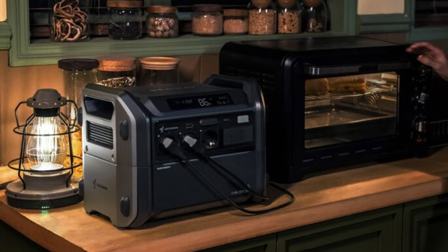 Segway Cube 1000 Portable Power Station hits lowest price ever! Segway Cube 1000 Portable Power Station in kitchen