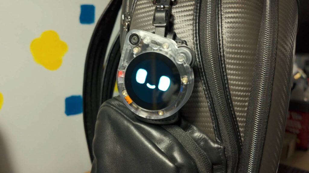 This cute ESP32 project is like a Tamagotchi that listens to you