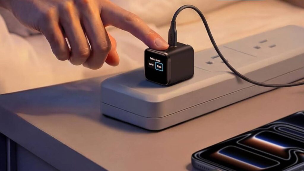 Anker's ultra-compact 45W charger with a screen drops to its best price ever