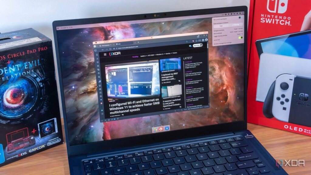 COSMIC desktop surprised me, because it's the Linux DE I've been waiting for