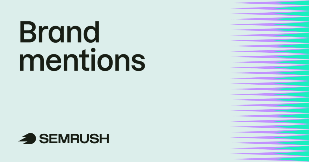 Google Alerts setup screen with “Semrush” entered and an arrow pointing to the “Create Alert” button.