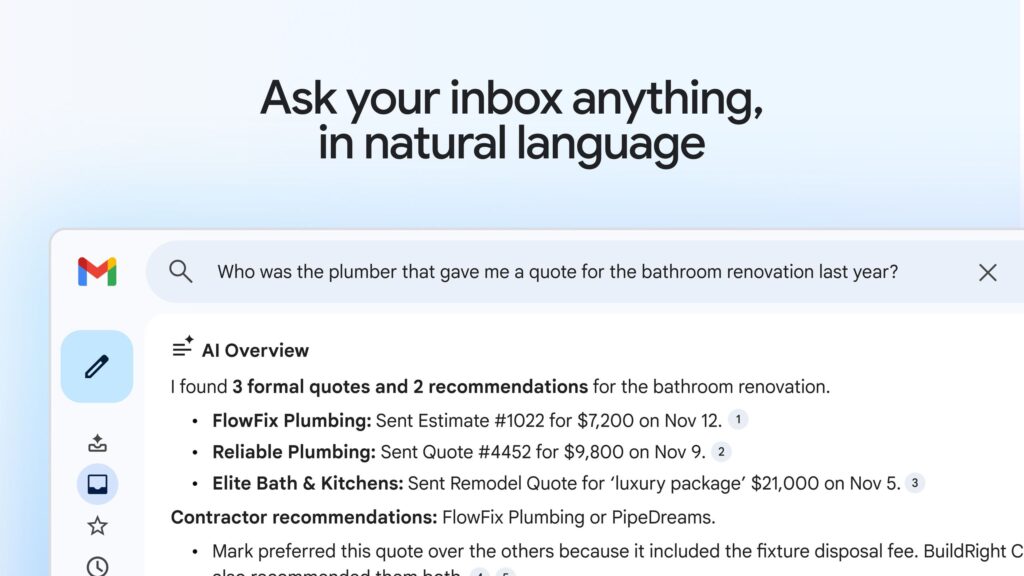 Gmail's new AI Inbox is here, but it'll cost you $250 a month
