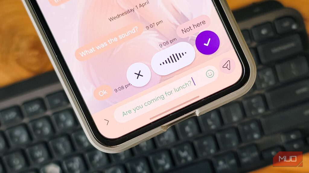 I haven’t typed on my Android keyboard in a week, and I don’t miss it at all I haven't typed on my Android keyboard in a week, and I don't miss it at all