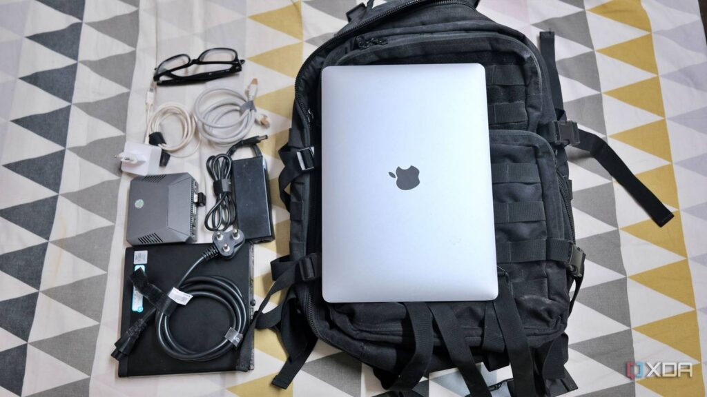 I turned a Raspberry Pi and mini PC into a portable homelab that fits in my backpack