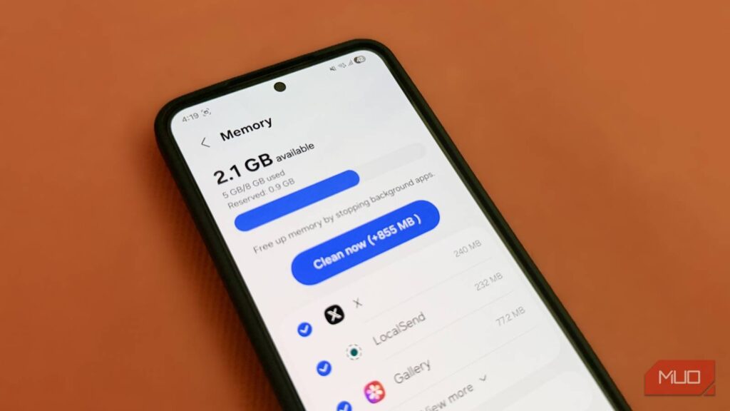 I uninstalled my RAM cleaner on Android after I learned it makes everything worse