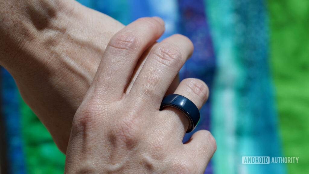 Oura takes ring data into the doctor’s office with its latest partnership An Oura Ring user wears a ceramic model in Midnight.