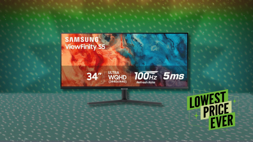 The Samsung ViewFinity S50GC 34-inch Ultrawide Monitor Is 43% Off Right Now The Samsung ViewFinity S50GC 34-inch Ultrawide Monitor Is 43% Off Right Now
