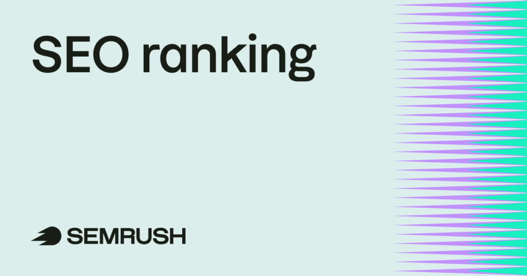 Google search results for “seo kpis” showing AI Overview and a Semrush article ranking at the top position