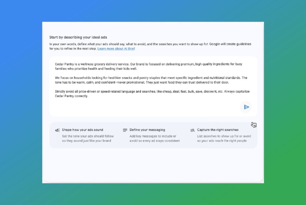 AI Brief And Text Disclaimers Come To Google AI Max New: AI Brief And Text Disclaimers Come To Google AI Max