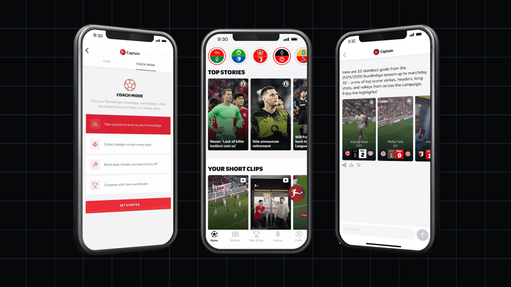 What Bundesliga’s Captain tells us about AI-powered CX Bundesliga built AI companion Captain for league app